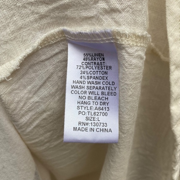 Umgee Womens Dress Pink Stars Zebra Print Size Large Linen Blend Cotton - Picture 11 of 11